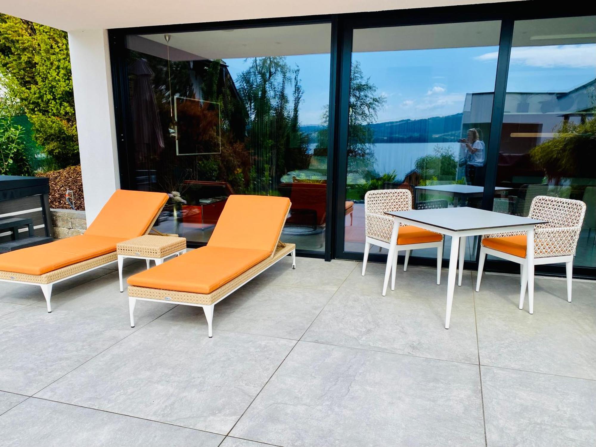 Orange Lounge Attersee Weyregg Kültér fotó